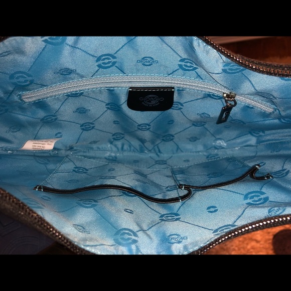 Giorgio G Crescent Moon Shoulder Bag **NWOT** HARD TO FIND, RARE - Picture 6 of 14
